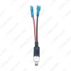 Picture of Car H1 LED HID Xenon Headlight Lamp Bulb Adapter Converter Cable Replacement Halogen Bulb Wiring Harness