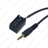Picture of Car 12PIN Audi Radio 3.5mm AUX-IN Adapter Cable For Opel CD30 MP3 CDC40 CD70 NAVI DVD90 NAVI AUX Wire