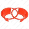 Picture of 2pcs 6.5" Car Auido Horn Speaker Waterproof Cover Plastic Protective Horn Spacer Stereo Speaker Washer Cover