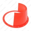 Picture of 2pcs 6.5" Car Auido Horn Speaker Waterproof Cover Plastic Protective Horn Spacer Stereo Speaker Washer Cover