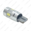 Picture of DC12V~14.5V 6000~6500K White 6SMD 5630 T10 Wedge Lens LED Light Bulb With CANbus/Electrodeless/Constant Current