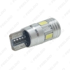 Picture of DC12V~14.5V 6000~6500K White 6SMD 5630 T10 Wedge Lens LED Light Bulb With CANbus/Electrodeless/Constant Current