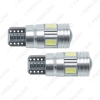 Picture of DC12V~14.5V 6000~6500K White 6SMD 5630 T10 Wedge Lens LED Light Bulb With CANbus/Electrodeless/Constant Current
