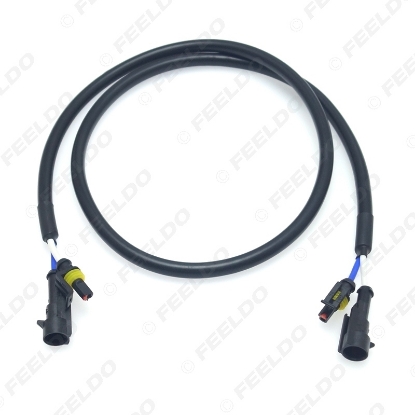 Picture of Car HID Xenon Headlamp Extension Cable Wire Harness Adapters For Regular Ordinary Ballast