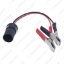 Picture of 12V Car Motorbike Tractor Boat Battery Terminal Clip-on Cigarette Lighter Power Socket Plug Cable Adaptor