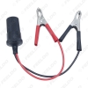 Picture of 12V Car Motorbike Tractor Boat Battery Terminal Clip-on Cigarette Lighter Power Socket Plug Cable Adaptor