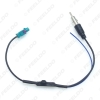 Picture of Auto Aftermarket Radio FM Antenna Installation Male Adapter for Volkswagen/Audi/BMW/Ford/Citroen/Chrysler Connector Wire Cable