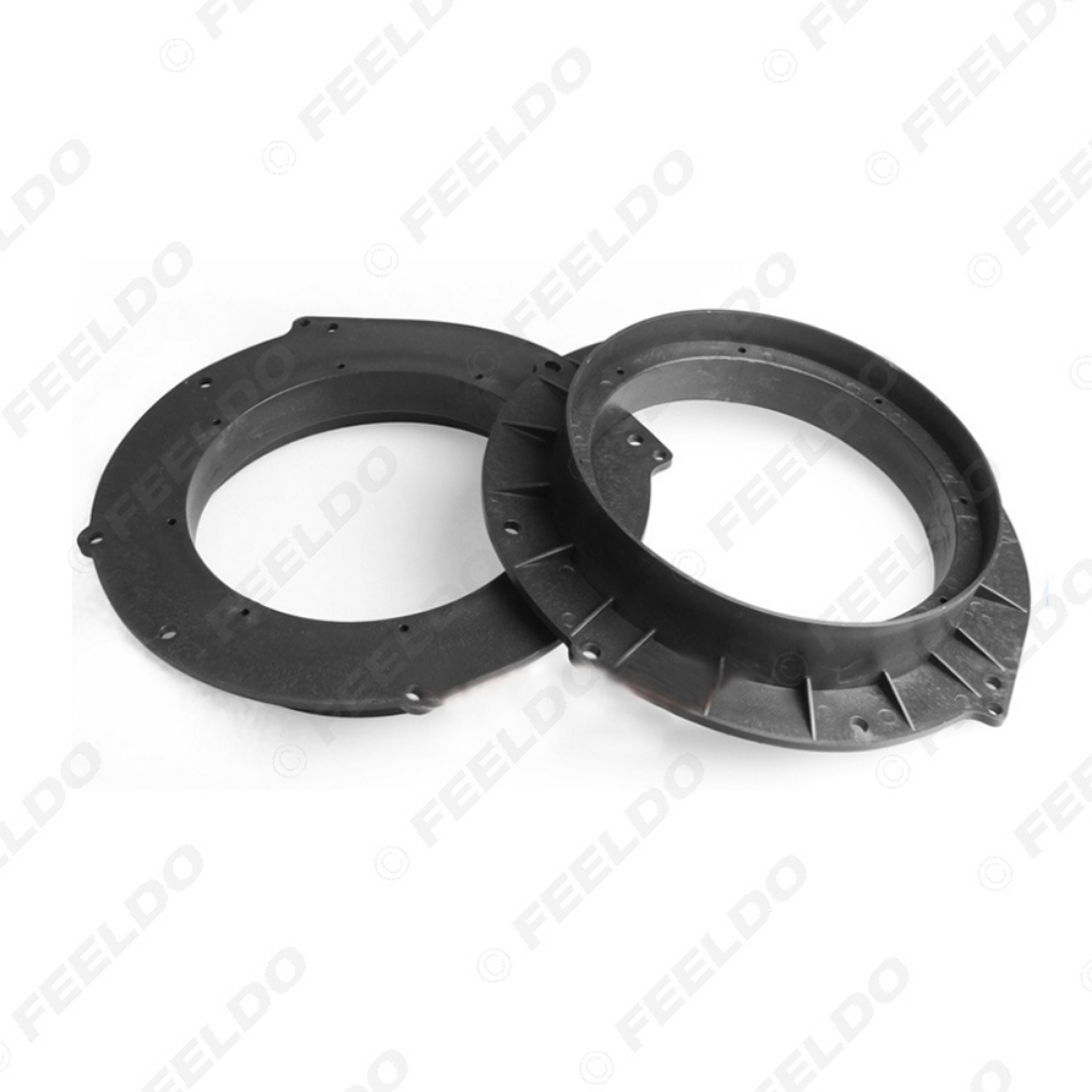 Picture of 2pcs Car Speaker Spacer Mats for Audi A4L/A5/A6 Refit Rings Spacers Ring Pad Adaptor Modified Audio Installation Kits