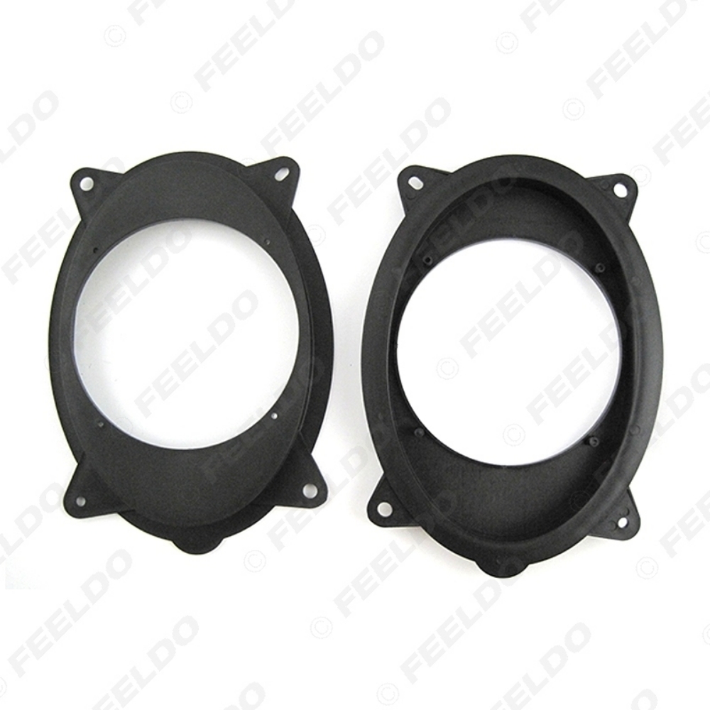 Picture of Car 6.5" Rear Speaker Spacer Mats for Toyota Camry Highlander Plates Bracket Change 6*9 To 6.5 Car Speaker Rings Mount