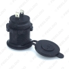 Picture of Car 5V 4.2A Dual USB Charger Power Socket Adapter With 5-Color LED Light for Motorcycle Auto Truck Boat Cigarette Lighter
