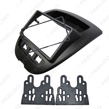 Picture of Car 2DIN Stereo Fascia Panel Frame Adapter For Aygo Citren C1 Peugeot Radio Dash Plate Frame Installation Kit