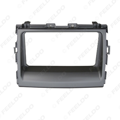 Picture of Car Refitting 2Din CD/DVD Panel Fascia Frame For Toyota Tundra 2014+ Audio Dash Facia Trim Installation Kit