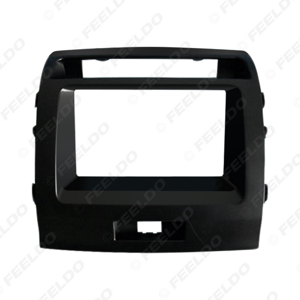 Picture of Car 2DIN CD/DVD Radio Refitting Fascia Frame Adapter For Land Cruiser 200 Stereo Panel Dash Frame Trim Kit