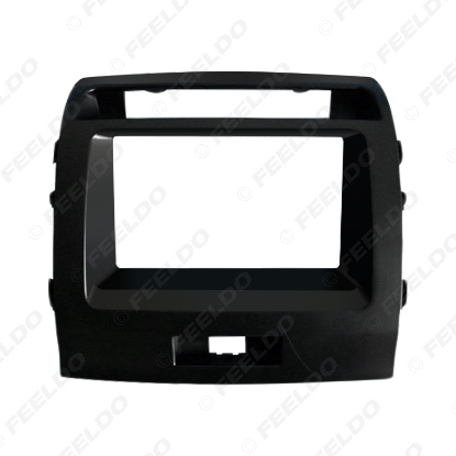 Picture of Car 2DIN CD/DVD Radio Refitting Fascia Frame Adapter For Land Cruiser 200 Stereo Panel Dash Frame Trim Kit