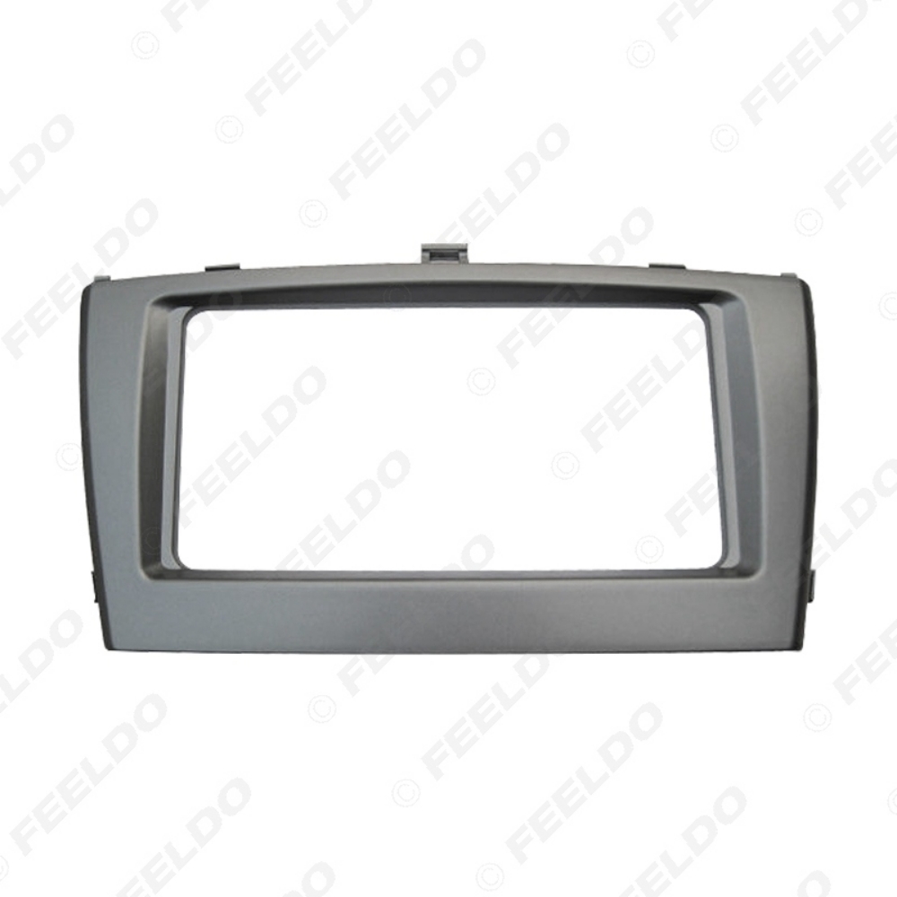 Picture of 2DIN Car Radio Fascia Frame for Toyota Avensis 09-15 Audio Facia Panel Frame Dashboard Adapter Trim 202*102MM