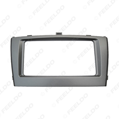 Picture of 2DIN Car Radio Fascia Frame for Toyota Avensis 09-15 Audio Facia Panel Frame Dashboard Adapter Trim 202*102MM