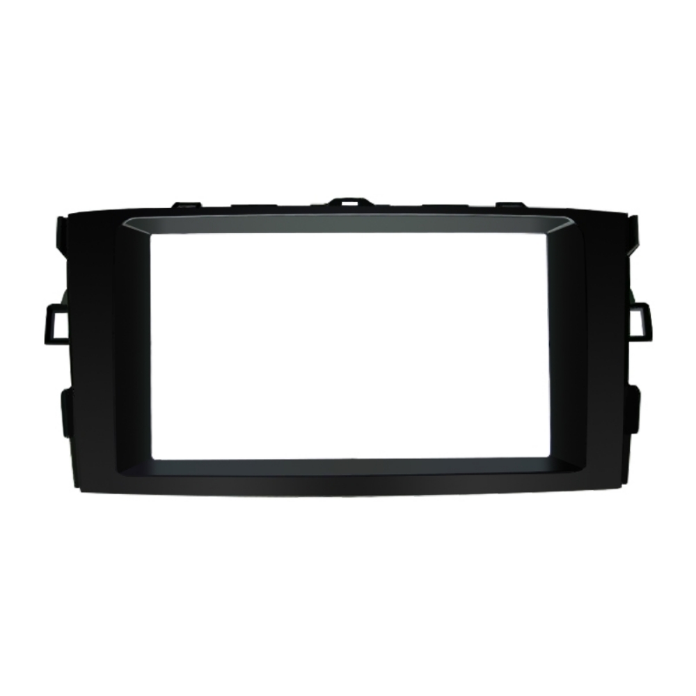 Picture of Car Fascia Frame Adapter for TOYOTA Auris 2006-2012 Stereo 2DIN Plate Panel Frame Dashboard Refitting Trim