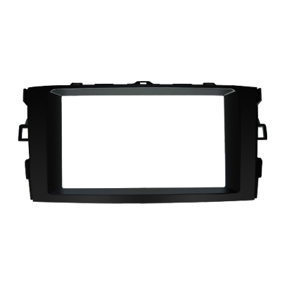 Picture of Car Fascia Frame Adapter for TOYOTA Auris 2006-2012 Stereo 2DIN Plate Panel Frame Dashboard Refitting Trim