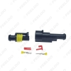 Picture of Auto Waterproof 1/2/3/4/5/6 Pin Way Electrical Wire Connector Plug Car Motorcycle Marine HID AWG Socket