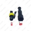 Picture of Auto Waterproof 1/2/3/4/5/6 Pin Way Electrical Wire Connector Plug Car Motorcycle Marine HID AWG Socket