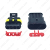Picture of Auto Waterproof 1/2/3/4/5/6 Pin Way Electrical Wire Connector Plug Car Motorcycle Marine HID AWG Socket