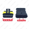 Picture of Auto Waterproof 1/2/3/4/5/6 Pin Way Electrical Wire Connector Plug Car Motorcycle Marine HID AWG Socket