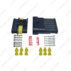 Picture of Auto Waterproof 1/2/3/4/5/6 Pin Way Electrical Wire Connector Plug Car Motorcycle Marine HID AWG Socket