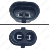 Picture of Waterproof Auto HID Headlight Bulb Socket Connector For 9006/HB4 LED/HID Light 2Pin Way Plugs