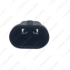 Picture of Waterproof Auto HID Headlight Bulb Socket Connector For 9006/HB4 LED/HID Light 2Pin Way Plugs