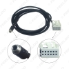Picture of Car 3.5mm Female Socket AUX Adapter Cable For Mercdes Benz Comand APS NTG GL W169-221 Audio Cable Data Wire