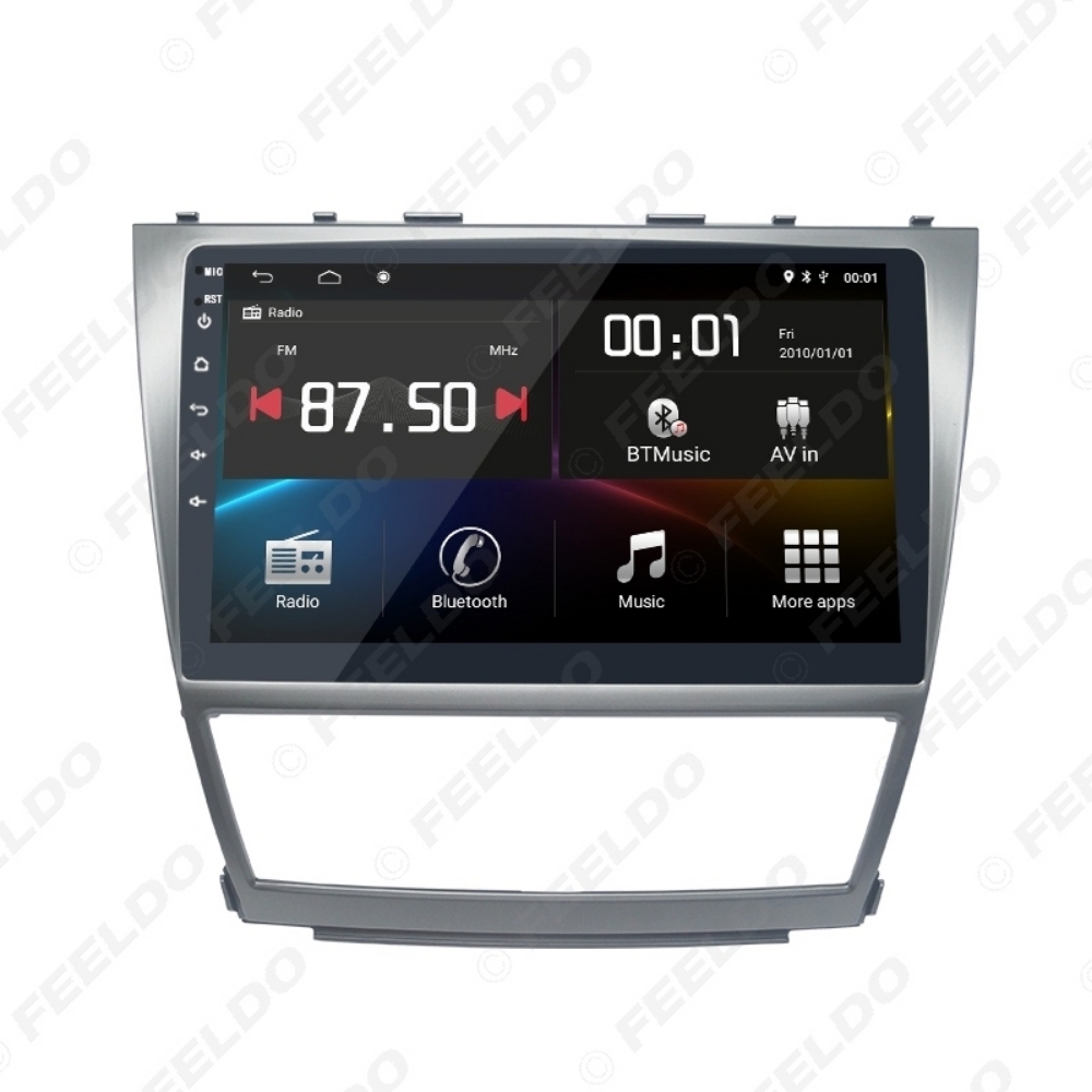 Picture of 10.1 inch Bigger HD Screen Android 8.1 Quad Core Car Media Player With GPS Navi Radio For Toyota Camry XV40 (2007–2011)/Daihatsu Altis