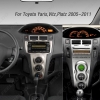 Picture of Car 2DIN Refitting Radio Stereo DVD Frame Fascia Dash Panel Installation Kits Conversion For For Toyota Yaris,Vitz,Platz 05~2011