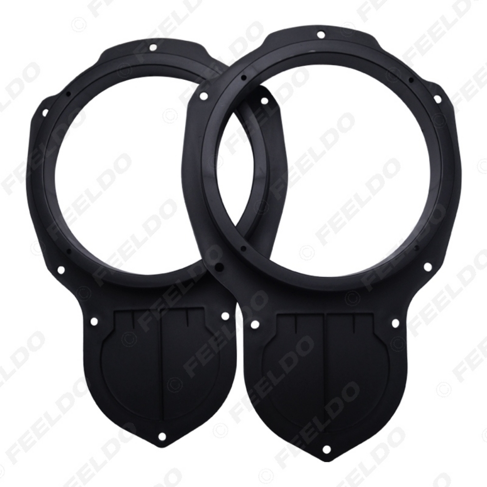 Picture of Car Speaker Spacer Adapter Horn Mounts For Volkswagen Old Jetta R36 New Magoton CC Front Door Stereo Refitting Rings