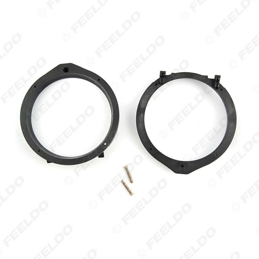 Picture of 2pcs 6.5" Car Modified Speaker Spacer Mat for Honda Accord Civic Fit Jazz Solid Speaker Refit Mount Pad