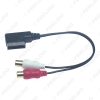 Picture of Car Audio Music MDI/AMI Interface To 2-RCA Female AUX Cable For Audi Volkswagen Skoda Wire Aux Adapter