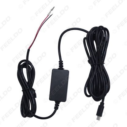 Picture of 1500MA Car Micro USB 8V to 40V Auto Dash Camera DVR Katallobar Hardwire Kit Voltage Reduction Cable