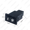 Picture of Car Fog Light Switch Working Light Switch For NISSAN 2013+ Qashqai Juke Tiida Almera 5pin On-off Switch Wire Cable