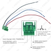 Picture of Car 12V Fog Light 5Pin Switch On-Off Button with Cable For Toyota Camry Corolla Work Light Switch Wire