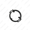 Picture of 2x Black Auto Speaker Spacers Mat for Audi Q5 Rear Door Tweeter Pads Reinforced Washer Mounting Kit