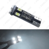 Picture of 1PC Car DC12V~14.5V 6000~6500K White 8SMD 3528 T10 Wedge Lens LED Light Bulb With CANbus Error free Light