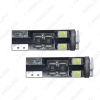 Picture of 1PC Car DC12V~14.5V 6000~6500K White 8SMD 3528 T10 Wedge Lens LED Light Bulb With CANbus Error free Light