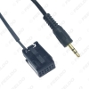 Picture of Car Stereo 3.5mm Male Jack AUX-IN Adapter Cable For BMW Z4/E85/E86/X3/E83 MINI COOPER AUX Audio Wire Adapter