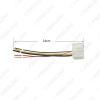 Picture of Car Stereo Radio Wiring Harness Adapter with AUX(3.5mm)/USB Connector Plug For KIA K2/K3/K4/Elantra/Mistra/Tucson