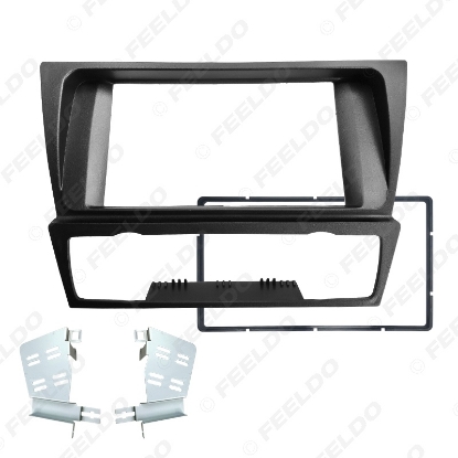 Picture of 2DIN Car Stereo Radio Panel Fascia Frame For BMW 3-Series (E90/91/E92/E93) 2004-2012 Refitting Dash DVD Player Fitting Frame Trim Kit