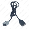 Picture of Car Audio Radio AUX USB Cable Female Port Extension Wire Adapter For Honda Civic/Accord/Odyssey Mitsubishi Lancer