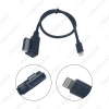Picture of AMI/MDI Interface To Lightning Jack Power Charger Only Adapter Cable For Audi/Volkswagen Car(Model Year:2009~2014)