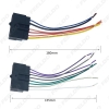 Picture of Car Radio Audio Stereo Interface Wire Harness for Ford Mondeo 1987-1993 Mustang Wire Cable