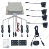 Picture of 7inch Truck Tractor Heavy-duty Machinery 4-Way AHD Ultra Low Illumination Night Vision DVR+Parking Radar System