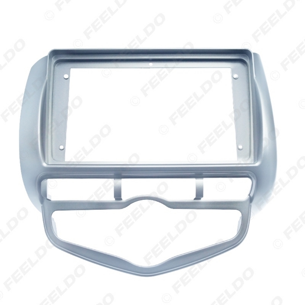 Picture of Car 2Din 9" DVD Stereo Audio Fascia Frame Adapter For Honda Fit (LHD) Panel Bezel Frame Installation Trim Kit