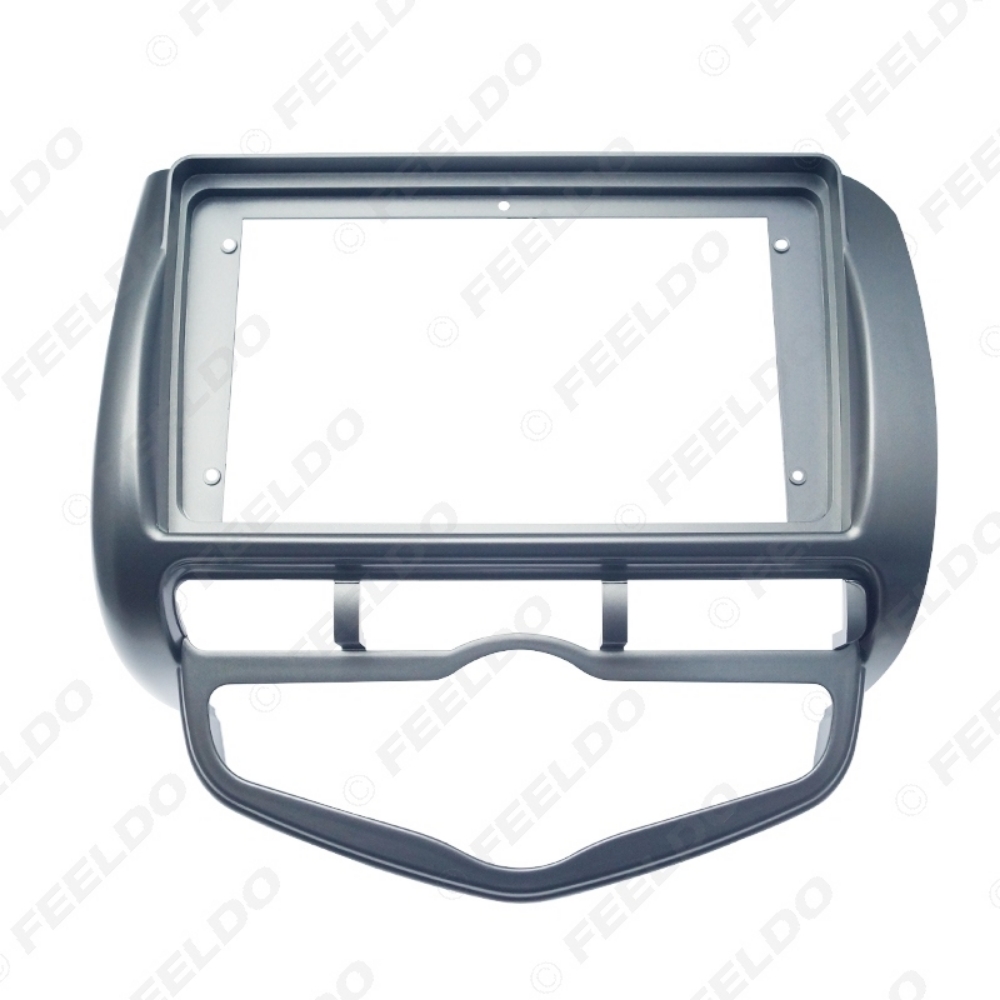 Picture of Car 2Din Stereo Audio Fascia Frame Adapter For Honda Fit (RHD) 9" DVD Panel Bezel Frame Installation Trim Kit